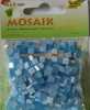 Mozaika - modrý mix 5x5