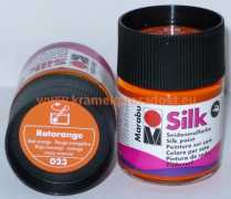 Silk Marabu - 023 červenooranžová
