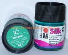 Silk Marabu - 067 zelená jasná