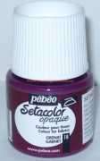 Setacolor Opaque - 18 fialová granát