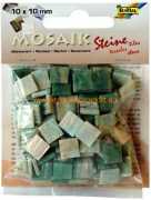 Mozaika - zelený mramor 10x10