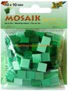 Mozaika - zelený mix 10x10
