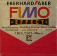 Fimo effect - 28 metalická rubínová
