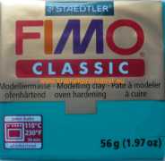 Fimo classic - 38 čírka modrá